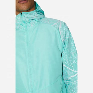 <b>Reflective</b> Sports <b>Jacket</b> Water Resistant <b>Running</b> Windbreaker Lightweight Training <b>Jacket</b> Wholesale Supplier High <b>Jacket</b> - Product Image 2