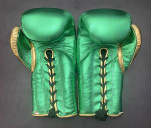 Guantes de Boxeo Profesionales de Alta Calidad a Precio de Mayoreo RTS, No Boxing No Life, Cuero Genuino, Antideslizantes, para Sparring, AS-BG-5052 - Product Image 4