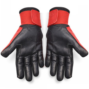 Genuine Leather Professional <b>Baseball</b> Softball Batting Gloves Men Women Lightweight Non-Slip Breathable Eco-Friendly Training - Product Image 4