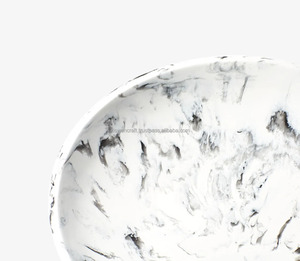 ชามเสิร์ฟสลัดทำจากเรซินแฮนด์เมดสุดอินเทรนด์อุปกรณ์ตกแต่งบ้านในโรงแรมแบบยั่งยืนด้วยเทคนิคขัดเงา - Product Image 4