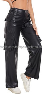 2024 recién llegados 100% pantalones de cuero de vaca originales para hombres pantalones de motorista de cuero antiarrugas y transpirables para hombres. - Product Image 2