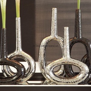 Newly Arrival <b>Unique</b> Designer Attractive Look Texture Wedding And Parties Table Centerpiece Decorative Luxury Flower <b>Vase</b> Supply - Product Image 4