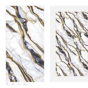 กระเบื้องพอร์ซเลนหรูหราขนาด 60x120 ซม. 600x1200 มม. 24x48 นิ้ว ผิวมันเงา ขนาดใหญ่พิเศษ สำหรับตกแต่งภายในระดับพรีเมียม - Product Image 1