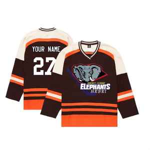 Wholesale Customizable Breathable 100% Polyester Solid Printed Front <b>Ice</b> <b>Hockey</b> <b>Jerseys</b> for Unisex Winter Sports - Product Image 1