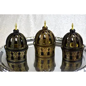 Quemador de Incienso Metálico Orgánico, Ecológico y Duradero, de Lujo, Estilo Religioso Indio, para el Hogar, que Crea una Experiencia Sensorial Premium - Product Image 3