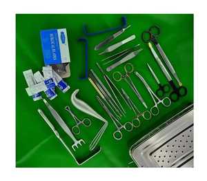 Ensemble de chirurgie esthétique pour le visage et le front Salaar Industry, 22 pièces, avec boîte à lames, instruments de chirurgie plastique en acier inoxydable, CE - Product Image 5