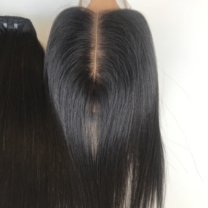 HD Thin <b>Lace</b> Frontal 13x4 Jet <b>Black</b> Silky Straight Remy Grade Vietnamese Raw Human Hair Extensions Wholesale - Product Image 6