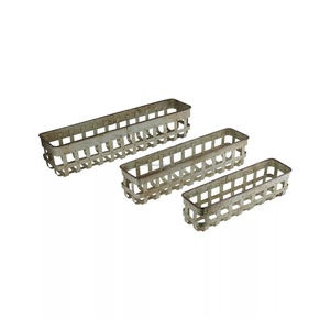 Panier de rangement décoratif en fer forgé fait main, noir, pour cuisine, garde-manger, placards, étagères de garage par Ambience Lifestyle - Product Image 6