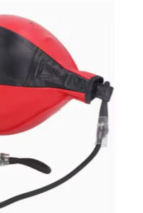 Sac de boxe professionnel double extrémité PROFIT SPORTS de haute qualité, gonflable en PU, rouge et noir, toutes saisons, pour la gym - Product Image 6