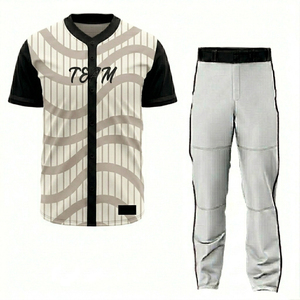 Uniformes de baseball professionnels imprimés avec logo, uniformes de baseball de qualité supérieure, meilleurs choix, super qualité à prix bas, best-sellers - Product Image 5