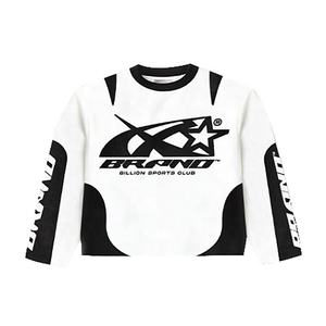 Pantalons de survêtement évasés décontractés de haute qualité pour hommes Ensembles de survêtement 2 pièces avec logo personnalisé Pantalons de jogging Survêtements pour hommes sérigraphiés - Product Image 3