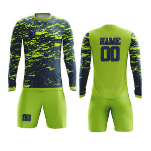 Ensemble de tenue de football léger et respirant pour hommes et jeunes, maillot de football à séchage rapide, short et chaussettes assortis, kit de sublimation personnalisé - Product Image 2