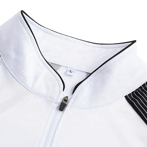 เสื้อรัดกล้ามเนื้อ MMA คุณภาพสูงแบบซิป ยูนิเซ็กซ์ แขนยาว ป้องกันแสงแดด ผ้าโพลีเอสเตอร์/ไนลอนยืดหยุ่นเล็กน้อย พิมพ์ลายด้วยความร้อน รับผลิตแบบ OEM - Product Image 4