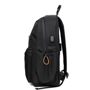 <b>Waterproof</b> Denim Fashion Casual <b>School</b> <b>Backpack</b> with Zipper Customizable Wholesale for Middle & High <b>School</b> Students - Product Image 4