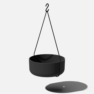 Maceta Colgante Artística de Hierro con Elegante Estructura Botánica para Decoración Moderna de Patio y Balcón - Product Image 2