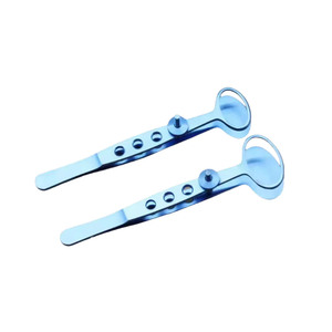 Pince à chalazion Desmarres de haute qualité, pince à paupière, instrument chirurgical ophtalmique en acier inoxydable pour kystes de Meibom - Product Image 1