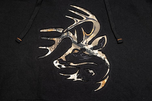 Sweat à capuche camouflage pour homme, 100% coton, coupe classique, avec poche kangourou, vêtement décontracté d'automne - Product Image 3