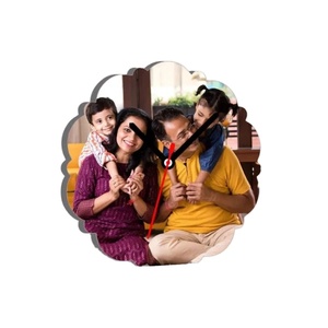 นาฬิกาตั้งโต๊ะ MDF และอะคริลิค งานฝีมือ ตกแต่งบ้าน แบบเปล่าสำหรับพิมพ์ลายแบบซับลิเมชั่น ผิวมันเงาและด้าน รับผลิตตามสั่ง สำหรับขายส่ง - Product Image 1