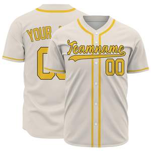 Maillot de baseball pour homme, dernier design, prix bas, couleur unie, taille personnalisée, sublimation, en vente - Product Image 1