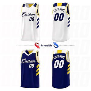Maillot de basket-ball d'été personnalisé par sublimation, respirant, à manches courtes, style mode, uniforme unisexe pour équipes de lycée - Product Image 2