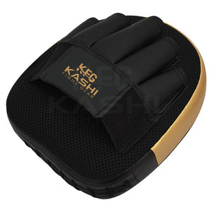 Professional Leather Martial Arts <b>Focus</b> Mitts Moisture Wicking Non-Slip Design for Trainers' Skill Development Fitness Training - Product Image 6