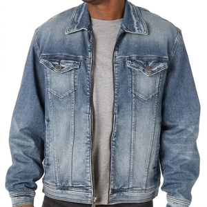 OEM Custom Made Casual <b>Men</b> Denim <b>Jacket</b> <b>Lightweight</b> Stylish <b>Men</b> Denim <b>Jacket</b> for Everyday Wear Best Quality Denim <b>Men's</b> <b>Jackets</b> - Product Image 6