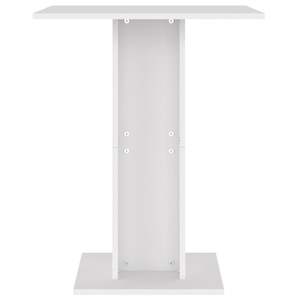 โต๊ะบิสโทรสีขาวขนาดเล็ก โต๊ะรับประทานอาหารไม้สี่เหลี่ยม - Product Image 4