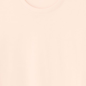 Camiseta de Algodón Lisa de Corte Regular para Hombre, Cuello Redondo, Manga Corta, Color Sólido, Estilo Casual - Product Image 3