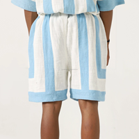 Shorts d'été pour hommes très vendus, en tricot uni, coupe ample, super confortables, décontractés, 100% coton, respirants, imperméables