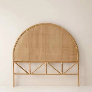 High Quality Rustic Rattan <b>Headboard</b> for Bed Modern Design Bedhead King <b>Queen</b> Bedroom Furniture made in Vietnam - Product Image 2