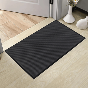 Tappeto d'ingresso commerciale in PVC composito grigio scuro 90x120x0,7 cm, resistente, per protezione pavimento, 1 pz. - Product Image 2