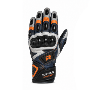 Proveedor Directo de Fábrica, Guantes de Motociclismo de Cuero de Alta Calidad, Impresión de Logotipo Personalizado por Sublimación, Guantes de Conducción en Venta - Product Image 1
