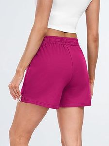 Shorts de sport décontractés pour femmes avec logo personnalisé, ensemble de survêtement de gym, vêtements de sport actifs pour femmes avec poches zippées - Product Image 4