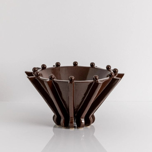 Handmade Wooden Serving Round Shape Bowl <b>Trays</b> With Gold Deer Legs Oriental Design For Gifting And Food Items Serving Supplies - Product Image 4