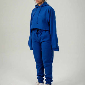 ชุดเดรสฤดูร้อนสำหรับผู้หญิง OEM ชุดสองชิ้น เสื้อฮู้ดแขนสั้น ชุดเซ็ตสเวตสูท ชุดลำลองแขนสั้นสำหรับฤดูร้อน ชุดเซ็ตสำหรับผู้หญิง - Product Image 4