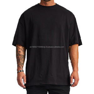 OEM Support Street Wear Gym Wear T-shirt en coton pour hommes 180 GSM New Fashion T-Shirt Supplier du Pakistan - Product Image 4