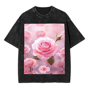 เสื้อยืดผู้ชายทรงหลวมสไตล์สตรีทแวร์ ผลิตตามสั่ง ปรับแต่งได้ รับผลิตแบรนด์ส่วนตัว ผ้าฝ้าย 100% ระบายอากาศได้ดี คุณภาพสูง - Product Image 4