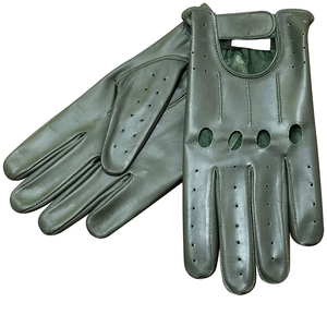 Gants de cyclisme et de conduite hivernaux 2025 en cuir de haute qualité, design personnalisé, légers, respirants, antidérapants, à doigts complets pour hommes et femmes - Product Image 4