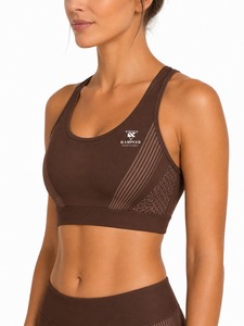 Soutien-gorge de sport pour femme respirant, écologique, à séchage rapide, avec coussinets amovibles, meilleure vente, haute qualité, confortable - Product Image 4