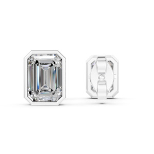 Pendientes de Plata 925 con Diamantes de Laboratorio, Certificados por IGI, RJC, ODM, OEM, Fabricante de Joyería Fina Ética, Venta al por Mayor EA502064 - Product Image 3