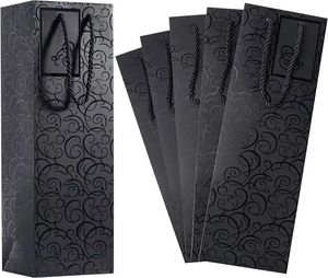 <span class=keywords><strong>Sac</strong></span> en <span class=keywords><strong>papier</strong></span> doré pour vin, avec logo personnalisé et poignée à cordon, pour bouteilles de vin simples ou doubles – Vente en gros sur <span class=keywords><strong>Amazon</strong></span> - Product Image 1