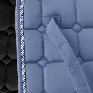 Tapis de selle en coton pour chevaux, haute qualité, ajustables, grandes tailles, antidérapants, équestres, professionnels, anglais, tissu personnalisé - Product Image 4