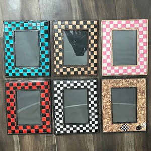 Cadre photo de table moderne de taille personnalisable au prix d'usine vente en gros cadre photo en cuir véritable usiné à la main de concepteur occidental - Product Image 6