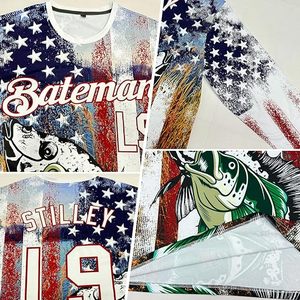 Camisetas de Pesca Sublimadas 2026 con Protección UPF 50+, Personalizadas con Nombre y Número, Ligeras, de Manga Larga y Transpirables - Product Image 3