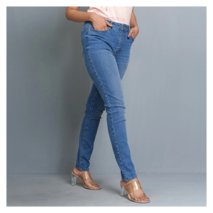 Jeans en denim pour femmes de qualité supérieure, denim extensible de haute qualité, fabricant OEM, fournisseur de conception personnalisée - Product Image 2