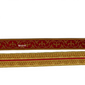 Tresse dorée personnalisée, ruban artisanal de garniture - Product Image 3