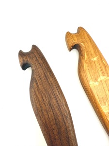 Premium Rustic Wooden Oven Rack Baking Pastry Tools Oven Safe Eco-Friendly Anti-Slip Kitchen <b>Utensil</b> - Product Image 3