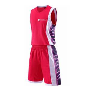 Diseño de Logotipo Personalizado, Uniforme de Baloncesto Deportivo de Alta Calidad para Unisex, Transpirable y de Secado Rápido - Product Image 1