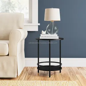 Table de banquet de luxe en fer forgé faite à la main, pour intérieur d'hôtel, foyer avec écran en verre, écologique, hauteur réglable, design moderne - Product Image 5