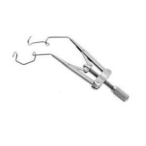 Rétracteur ophtalmique manuel Blink Surgident en acier inoxydable 8 cm certifié CE, Spéculum Liebermann pour usage hospitalier en chirurgie oculaire - Product Image 1